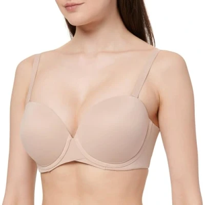 Bild av Calvin Klein Underwear Strapless Perfectly FIT Axelbandslös bh / Multifunktionsbh, Storlek: 80F, Cedar