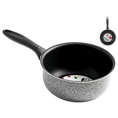 Bild av HEM Kastrull Ett handtag Non Stick Saltpeppar 18 cm Köksgryta