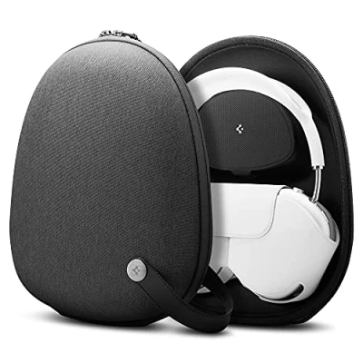 Bild av Spigen Klasden Designad för Airpods Max Carrying Case Pouch Bag Grå kol