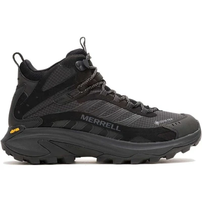 Bild av Merrell MOAB Speed 2 MID GTX Hikingskor, Storlek: 41.5, Black Skinnimitation/textil