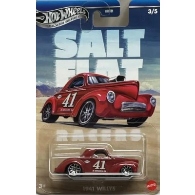 Bild av Hot Wheels Silver Series Salt Flat Racers 1941 Willys