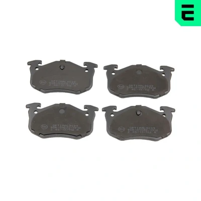 Bild av OPTIMAL BP 09639 Jeu de plaquettes frein Essieu arrière non préparé pour indicateur d&#039;usure PEUGEOT: 206 3/5 portes, 306 portes