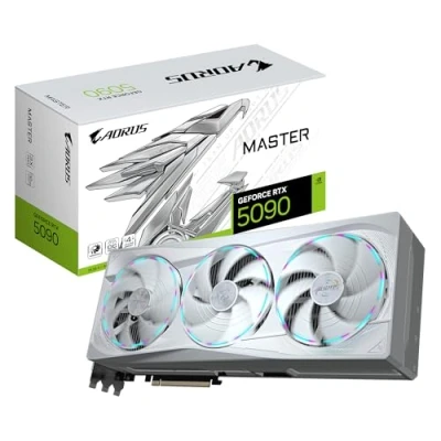 Bild av GIGABYTE GeForce RTX 5090 AORUS Master ICE 32GB GDDR7 RAM Grafikkort
