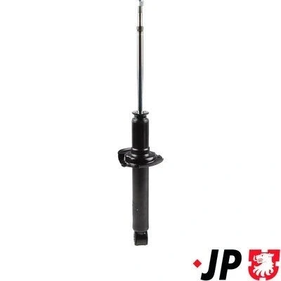 Bild av JP GROUP 4852101400 Amortisseur Essieu arrière Pression de gaz Système bitube Jambe suspension Goujon en haut, Bossage bas