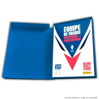 Bild av Panini Frankrikes Olympique &amp; Paralympique Premium Box innehållande 1 album + 20 fickor 3 gratis, 004885 MCOUAFC