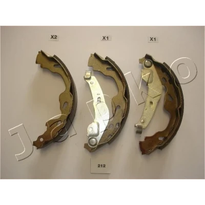 Bild av JAPKO 55212 Mâchoires De Frein Essieu arrière 200 32 TOYOTA: Yaris I 3/5 portes, Aygo, SUZUKI: SWIFT 3, Splash, CITROËN: C1