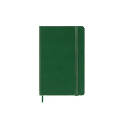 Bild av Moleskine Anteckningsbok Pocket Blankt Hårt Omslag Myrten Grön