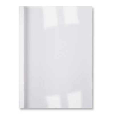 Bild av GBC IB3863 LinenWeave Thermabind Inbindningsomslag 1,5 mm vit 100st