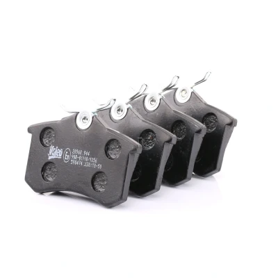 Bild av VALEO 598474 Jeu de plaquettes frein Essieu arrière contact signal d&#039;usure exclu avec kit vis fixation, sans tôle anti bruit