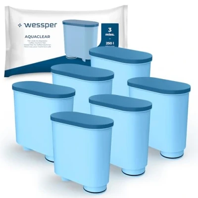 Bild av Wessper Vattenfilter Kompatibelt med AquaClean CA6903/10 CA6903/22 CA6903 Kalkfilter, Aqua Clean Filterpatron för Saeco och Philips Helautomat Kaffe, 6 pack