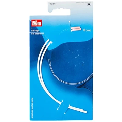 Bild av Prym dam 991807 BH bygel, vit, 18,5 x 11,0 0,12 cm UK