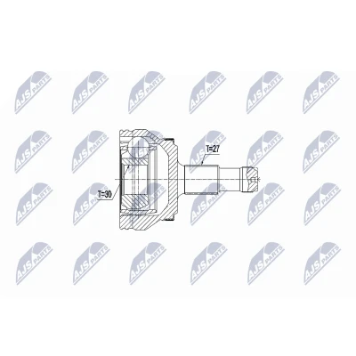 Bild av PASCAL G1M019PC Joint, arbre de commande Essieu arrière, côté roue MERCEDES BENZ: Classe S Berline