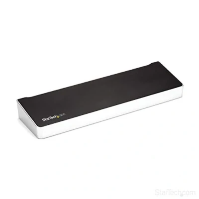 Bild av StarTech.com Triple Monitor 4K USB C Dock with 5x 3.0 Ports 100W PD docking station HDMI DP