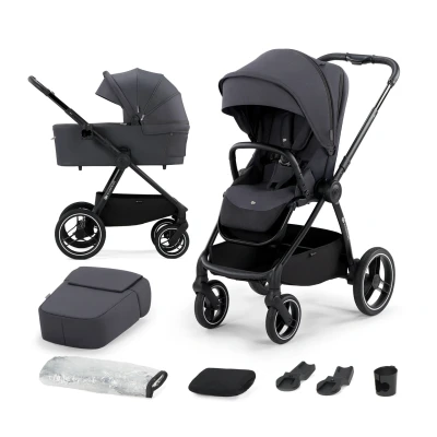 Bild av Kinderkraft NEA 2 in 1 Duovagn, Deep Grey