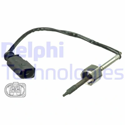 Bild av DELPHI TS30074 Palpeur, température des gaz VOLKSWAGEN: Golf 5, Polo IV 3/5 portes, 4, AUDI: A3 A2