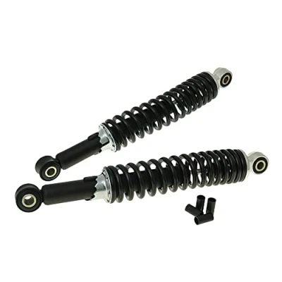 Bild av Stötdämpare MS 90476 set svart universell 300 mm moppe, mokick, moped