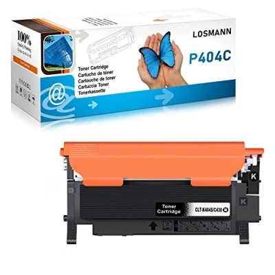 Bild av LOSMANN toner kompatibel med Samsung P404 CLT P404C för 404S K404S C404S M404S Y404S Xpress SL C430W C480FW C480 C430 C480FN C433 (1x Svart)