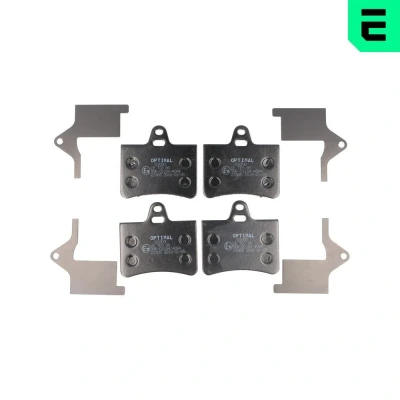 Bild av OPTIMAL BP 83000 Jeu de plaquettes frein Essieu arrière non préparé pour indicateur d&#039;usure CITROËN: C5 II 5 portes, I Break