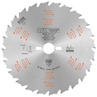 Bild av CMT ORANGE TOOLS 285.624.10M CHROME HW 250 x 3.2/2.2x30 Z24 FLAT