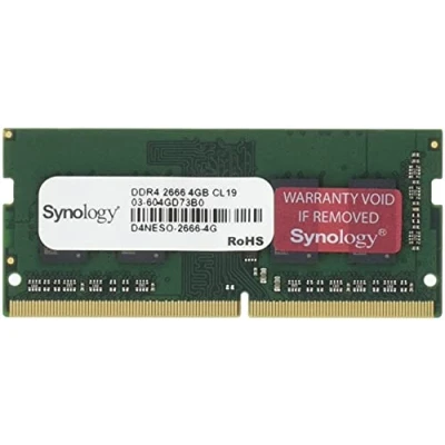 Bild av Synology 4GB D4NESO 2666 4G Non ECC SO DIMM f DVA3219