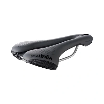 Bild av SELLE ITALIA Siodło FLITE BOOST X CROSS SUPERFLOW L (id match L3) TI 316 Rör 7, fibra tek, sort (NEW)