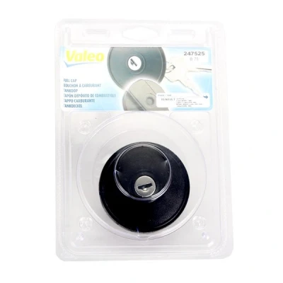 Bild av VALEO 247525 Bouchon, réservoir de carburant avec clé noir RENAULT: CLIO 2, TWINGO ESPACE 3, DACIA: Logan I MCV, Sandero I, Duster SUV
