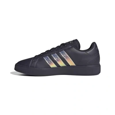 Bild av adidas Kvinnor Grand Court Base 2.0 Shoes, aurora black/aurora black/shadow violet, 40 2/3 EU