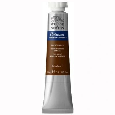 Bild av Cotman watercolour 21ml Burnt Umber 076