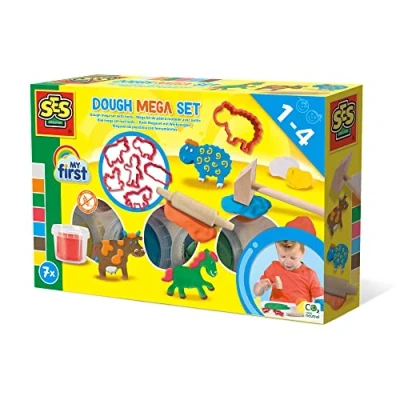 Bild av SES Creative 14438 My first Dough mega set med verktyg, Multi, Small