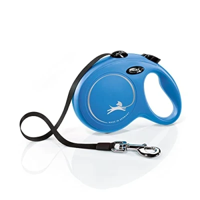 Bild av Laisse pour Chien Flexi New Classic 5m Bleu Taille L