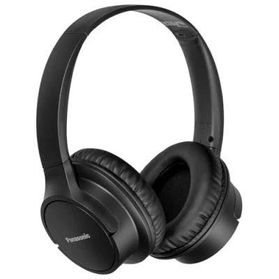 Bild av Panasonic RB HF520BE K Bluetooth hörlurar Over Ear, snabbladdare, upp till 50 h batteritid, lätta och bekväma med röststyrning i svart