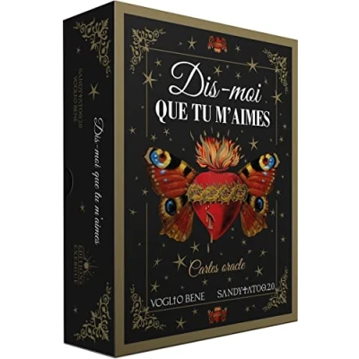 Bild av Oracle Dis moi que tu m&#039;aimes: Avec 44 cartes, un livre d&#039;accompagement et sac en velours