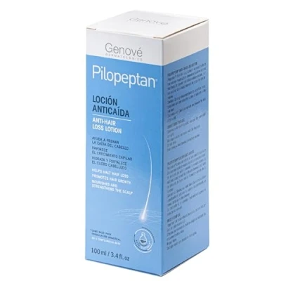 Bild av Pilopeptan Formulerbar lotion Anti håravfall Bromsar FP miniatyrisering och Främjar hårväxt, återfuktar stärker hårbotten 100 ml