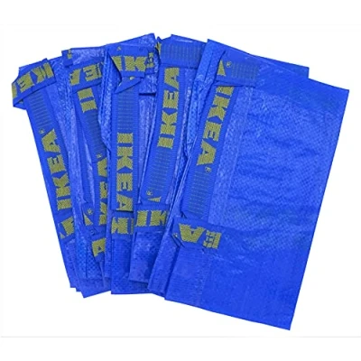 Bild av eLisa Ikea set med 5 stora frakta väskor blå maximal kapacitet 25 kg