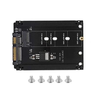 Bild av M.2 NGFF till SATA adapter, 22 stifts SSD 2.5 omvandlare För WinXP/Vista / Win7 Win8 32 siffrig 64 MAC/LINUX, M tangentadapter