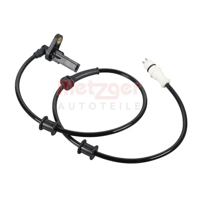 Bild av METZGER 09001531 Capteur ABS Essieu arrière gauche 693mm RENAULT: Kangoo I, I Express