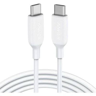 Bild av Anker PowerLine III USB C cable, charging 180cm long, lightning fast with 60W Power Delivery PD for iPad Mini 6th Gen, MacBook, Pro 2020, Galaxy S10 Plus S9 S8 Plus, smartphone