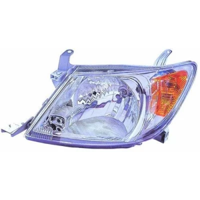Bild av VAN WEZEL 5485961 Phares gauche H4 jaune pour circulation à droite sans commande correcteur de site projecteur P43t TOYOTA: HILUX 3 Pick up