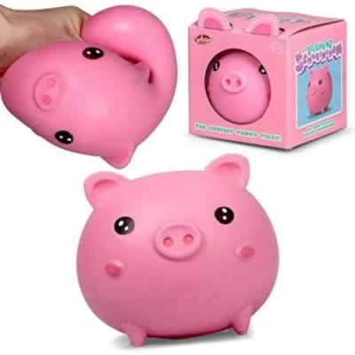 Bild av Tobar 37047 SQUISHKINS Piggy, blandad
