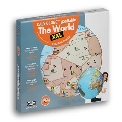 Bild av Caly Inflatable Globe The World XXL 85 cm, 060ENF, havsblått
