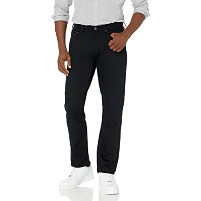 Bild av Amazon Essentials Men&#039;s Jeans atletisk passform, Svart, 28W / 32L