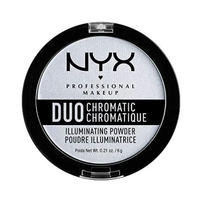 Bild av NYX PROFESSIONAL MAKEUP, highlightpuder, DUO Chromatic Illuminating Powder, nyans: vit, 6 g