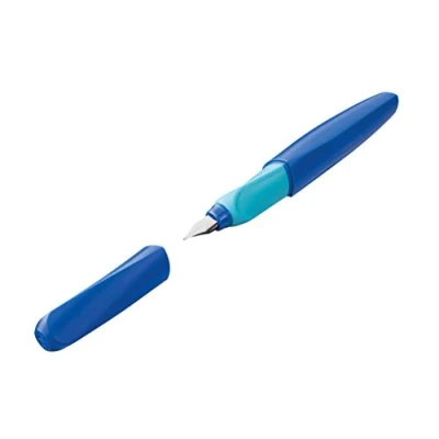 Bild av Pelikan 814737 Reservoarpenna Twist Fjäder M, Deep Blue, inklusive 1 patron, styck