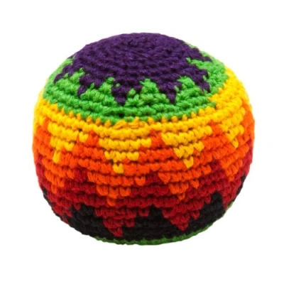 Bild av Hacky Sack stickade sparkbollar blandade färger