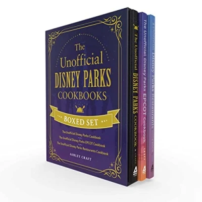 Bild av The Unofficial Disney Parks Cookbooks Boxed Set: Cookbook, EPCOT Restaurants Cookbook