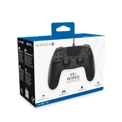 Bild av Gioteck VX 4 WIRED CONTROLLER (PS4) (BLACK)