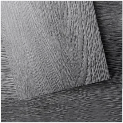 Bild av Art3d 36 pack självhäftande mörka vinylgolvplattor, stel yta, hård kärna, enkel att montera själv, 5 m², Grå