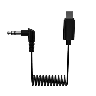 Bild av Hollyland 3,5 mm TRS hane till USB typ C DSP hörlursuttag ljudadapterkabel för Lark M1/150 mikrofon, kompatibel med Android telefon