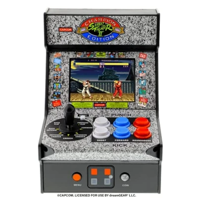 Bild av Mon Arcade DGUNL 3283 Street Fighter II Champion Ed. Micro Player Rétro