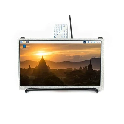 Bild av Waveshare 7inch IPS LCD 1024X600 High Resolution Display Screen for Raspberry Pi 4 2B 3B 3B+ 3A+ Zero W WH Supports Raspbian Ubuntu OSMC DPI Interface